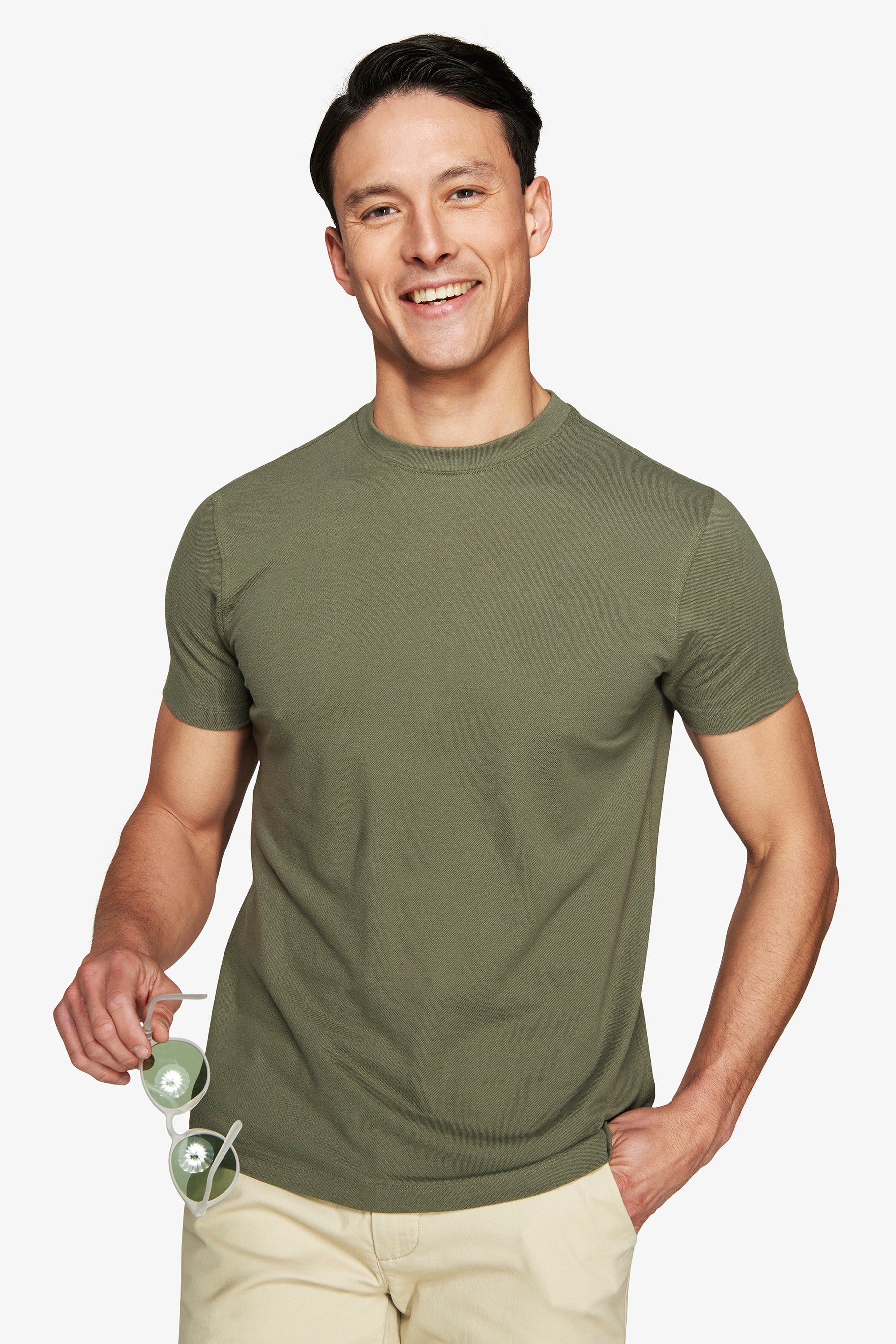 T-shirt armaturata verde-Dan John
