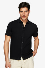 Camicia in maglia armaturata nera-Dan John