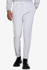 Pantaloni velluto a coste celeste-Dan John