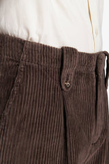 Pantalone in velluto costa larga tortora DNJ-Dan John
