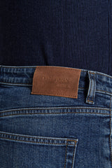 Pantaloni denim blu medio-Dan John