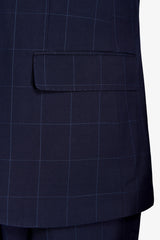 Abito finestrato blu-Dan John