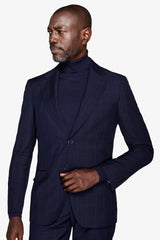 Abito finestrato blu-Dan John