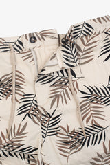 Bermuda Stampa All Over Crema-Dan John