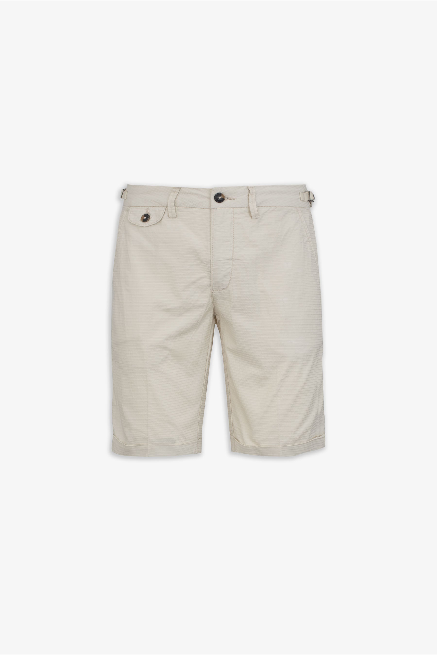 Bermuda chino riga in tono papiro-Dan John