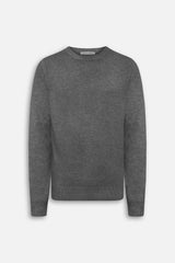 Basic gray crew neck sweater