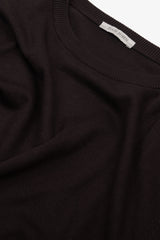 Basic brown crew neck sweater