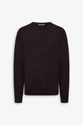 Basic brown crew neck sweater