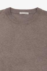 Basic dove gray crew neck sweater