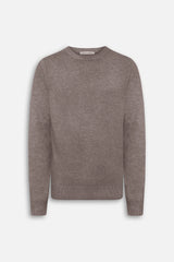 Basic dove gray crew neck sweater