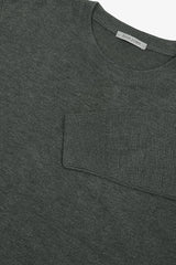 Basic green crew neck sweater