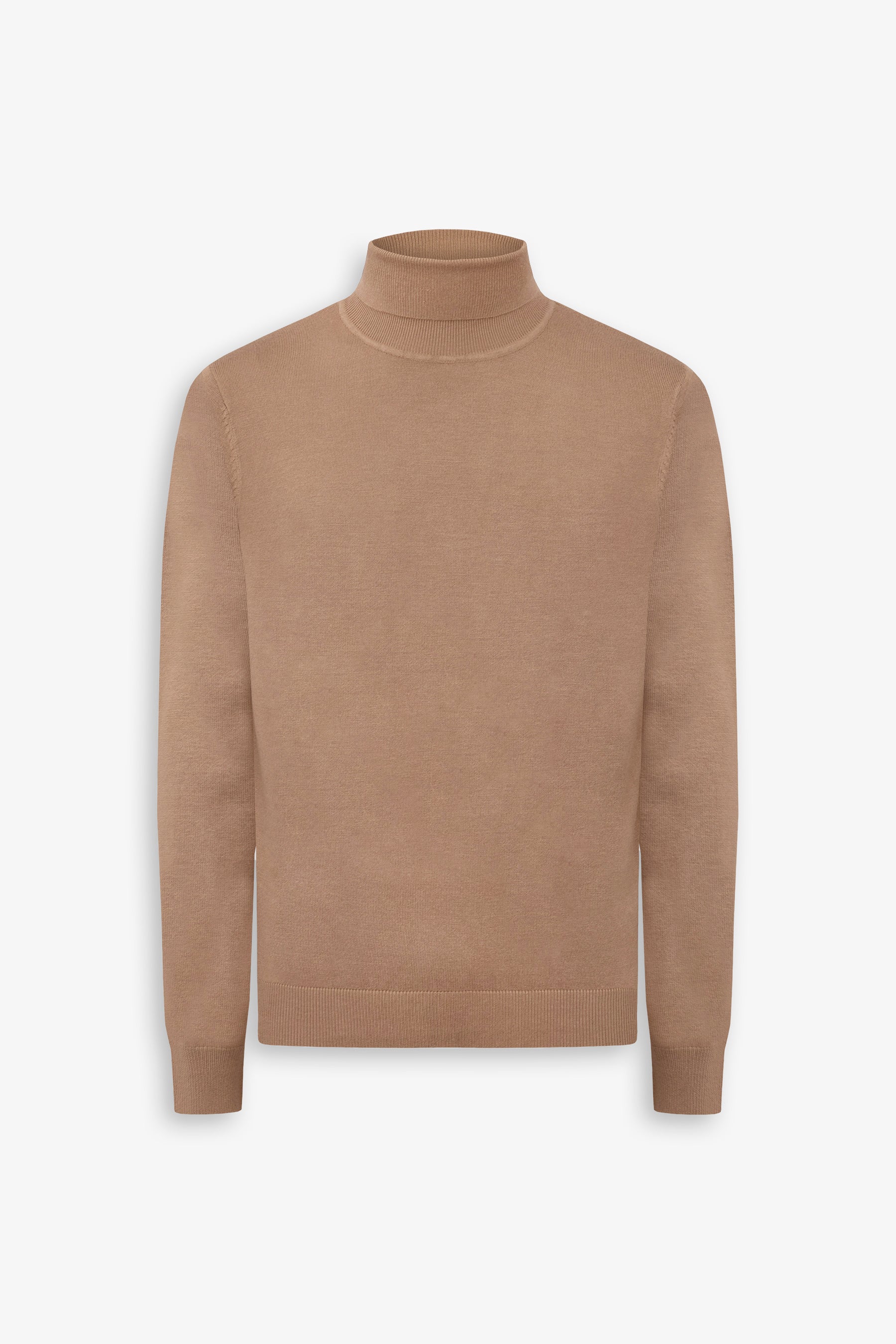 Maglia dolcevita basic cammello-Dan John