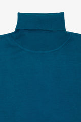 Maglia dolcevita basic petrolio-Dan John