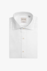 White pique shirt