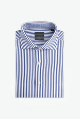 Slim royal striped shirt