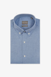 Light blue button-down oxford shirt