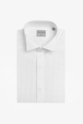 Slim stand-up collar tuxedo shirt