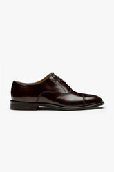 Dark brown French shoe