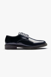 Classic blue derby shoe