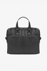 Black saffiano 24h bag