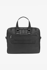 Black saffiano 24h bag
