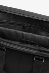 Black saffiano 24h bag