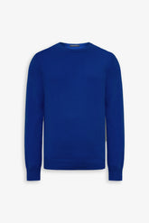 Royal cotton crew neck sweater