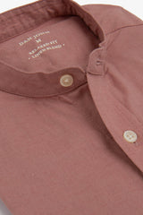 Camicia coreana misto lino cipolla-Dan John