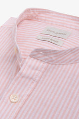 Camicia coreana riga sottile albicocca-Dan John