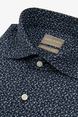 Camicia stampa fiore blu-Dan John
