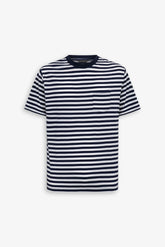 Blue striped T-shirt