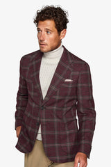 Giacca overcheck bordeaux-Dan John