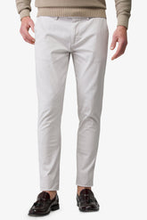 Chalk chino trousers