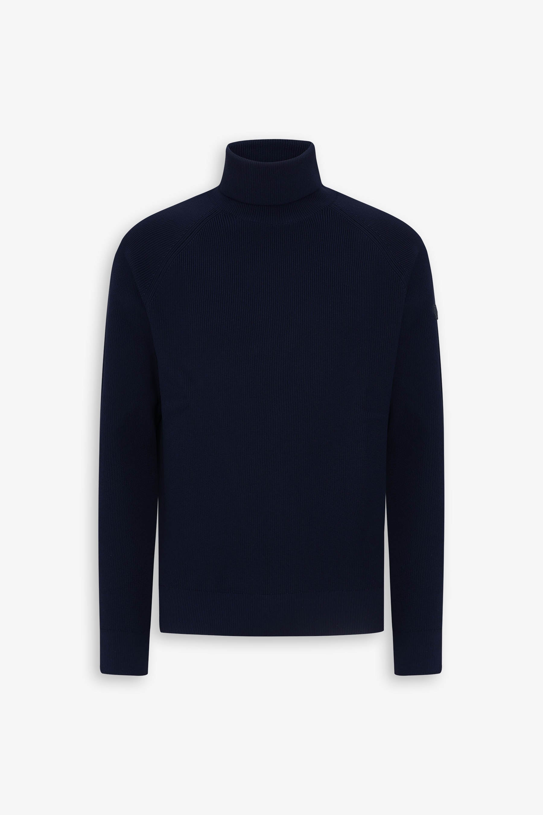 Maglia dolcevita costa inglese DNJ blu-Dan John