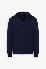 Maglia full zip DNJ blu-Dan John