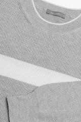 Maglia girocollo riga piazzata polvere-Dan John