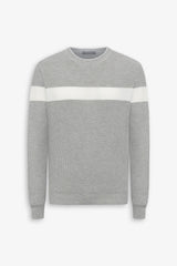 Maglia girocollo riga piazzata polvere-Dan John