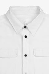 Overshirt in ripstop tecnica DNJ bianca-Dan John