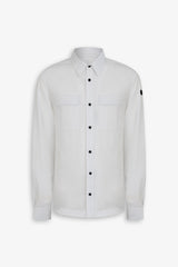 Overshirt in ripstop tecnica DNJ bianca-Dan John