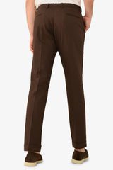 Pantalaccio da abito misto lino moro-Dan John