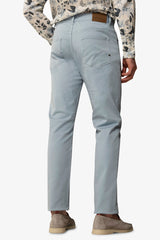 Pantalone 5 tasche stretch cielo-Dan John