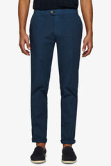 Pantalone chino cavalry stretch blu-Dan John