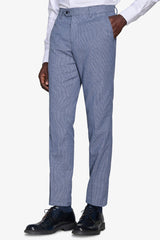Avion wool blend houndstooth suit trousers