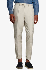 Pantalone da abito tela paracadute pomice slim-Dan John