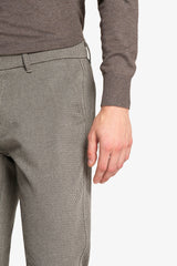 Pantalone strutturato tinto capo beige-Dan John