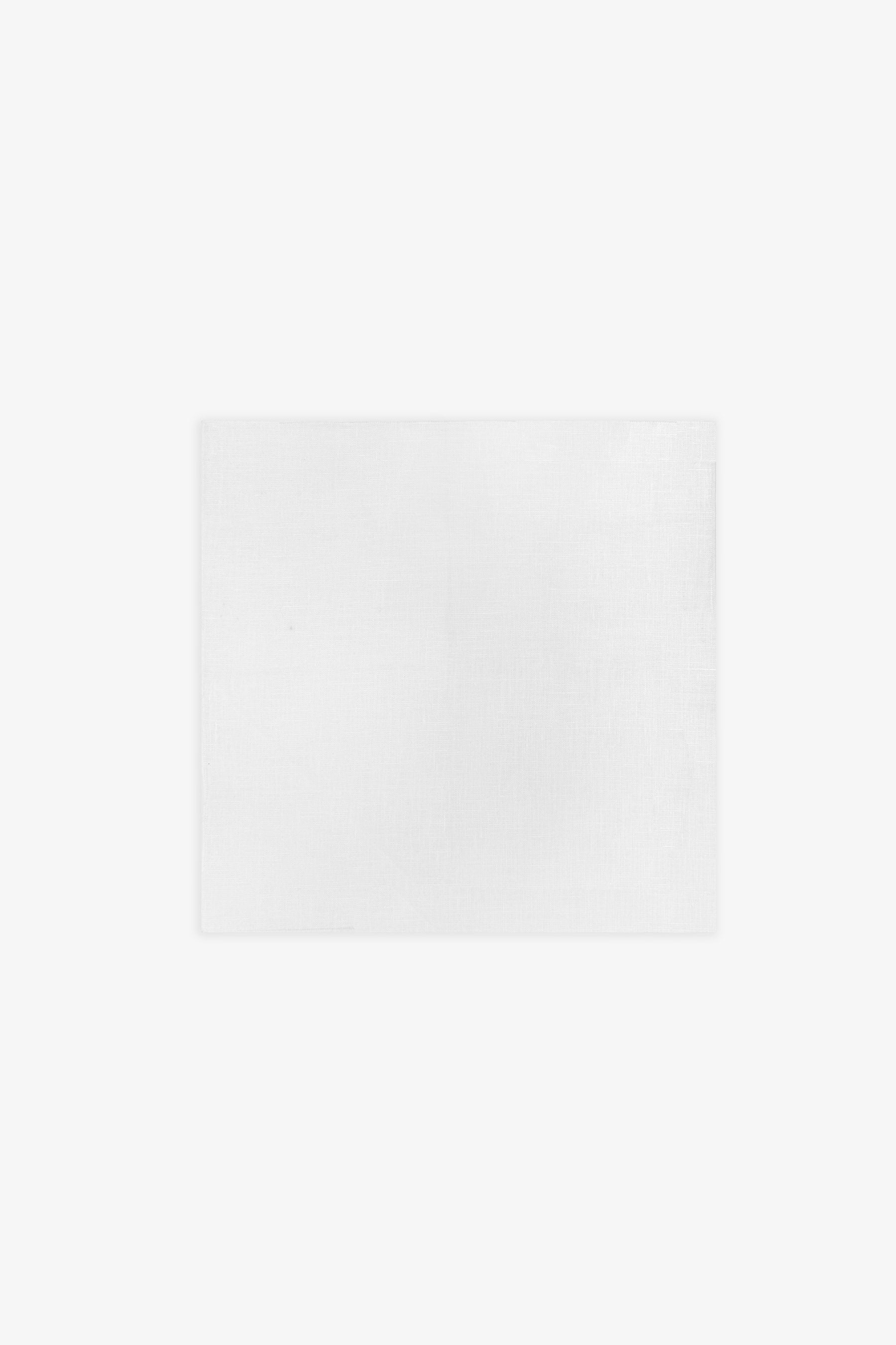 Pochette bianca con bordino tono su tono-Dan John