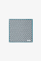 Pochette disegno geometrico petrolio-Dan John