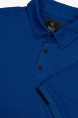 Polo tecnica con bottoni royal DNJ-Dan John