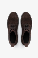Stivaletto suede moro-Dan John