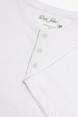 T-shirt chester effetto fiammato bianco-Dan John
